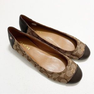Coach Chelsea Signature Monogram Flat